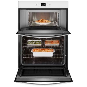 Whirlpool 27 in. 5.7 cu. ft. Smart Electric Microwave/Wall Oven Combo with Standard Convection & Sensor Cooking - White, , hires