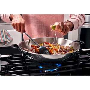 KitchenAid 30 in. 5-Burner Natural Gas Cooktop with Simmer Burner & Power Burner - Black, , hires