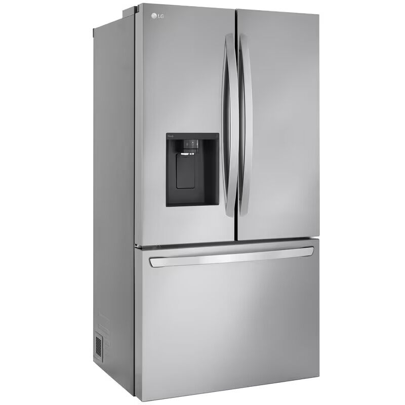 LG 36 in. 25.5 cu. ft. Smart Counter Depth French Door Refrigerator with Ice & Water Dispenser - PrintProof Stainless Steel, , hires