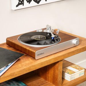 Victrola Stream Sapphire WiFi and Bluetooth Turntable (Works with Sonos) - Walnut, , hires