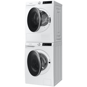 Samsung 24 in. 4.0 cu. ft. Ventless Electric Dryer with 15 Dryer Programs, 11 Dry Options, Sanitize Cycle, Wrinkle Care & Sensor Dry - White, , hires