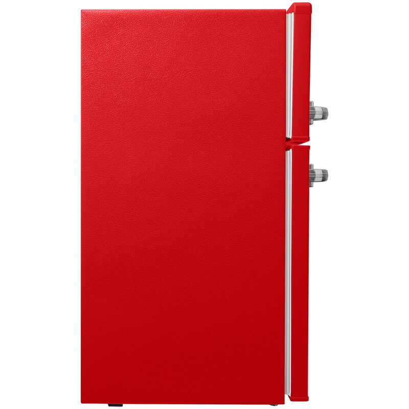 Avanti 18 in. 3 cu. ft. Mini Fridge with Top Freezer - Red, Red, hires