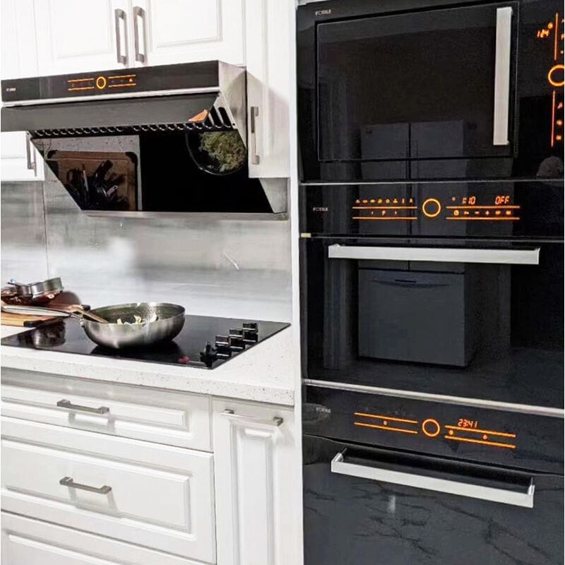 Fotile Master Series 24 in. 2.4 cu. ft. Electric Single Wall Oven with Standard Convection - Black, , hires