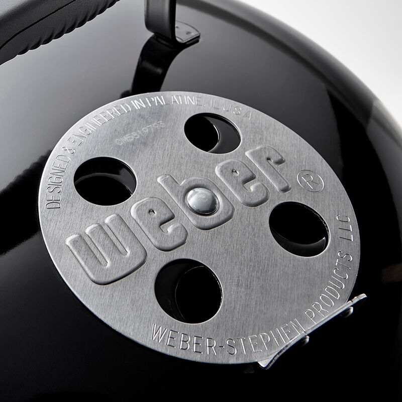 Weber Smokey Joe 14 in. Portable Charcoal Grill - Black, , hires