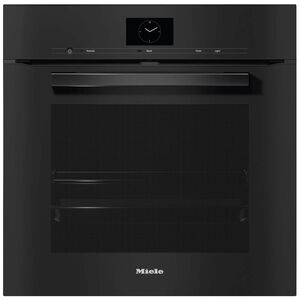 Miele VitroLine Series 24 in. 2.9 cu. ft. Electric Smart Wall Oven with Standard Convection & Self Clean - Obsidian Black, , hires