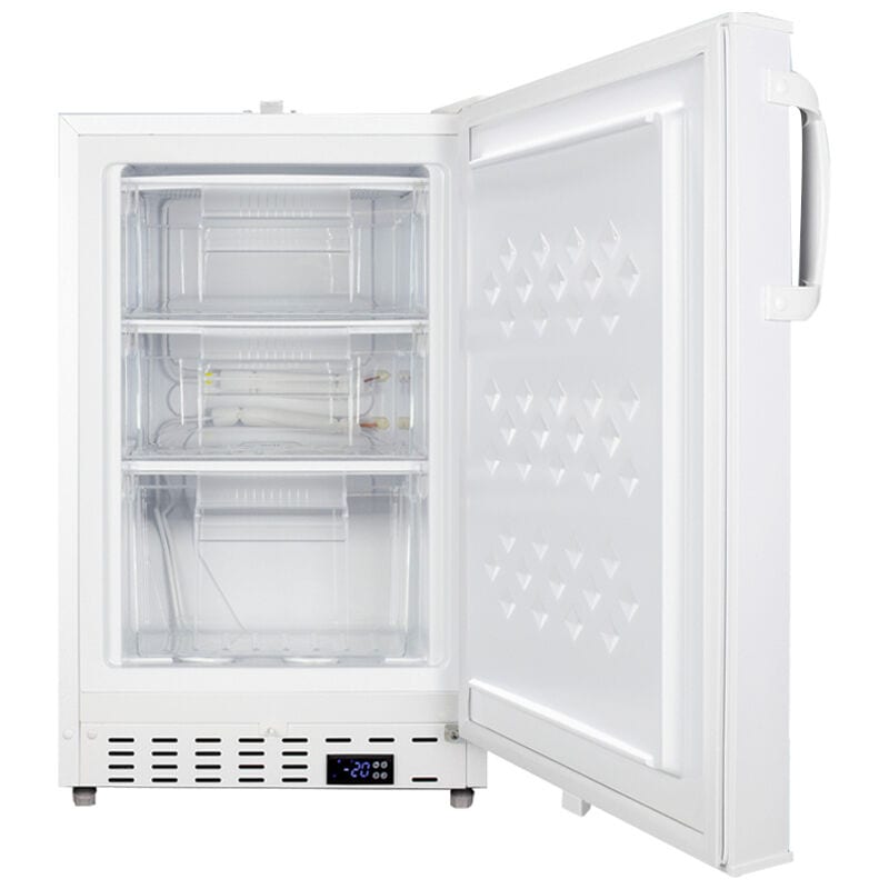 Summit Accucold 20 in. 2.5 cu. ft. Built-in Triple-Drawers Compact Upright Freezer - White, , hires