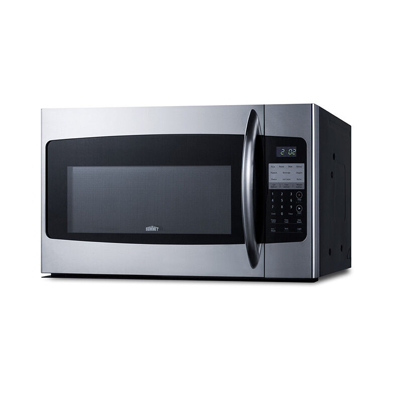 Summit 30 in. 1.6 cu. ft. 1000W Over-the-Range Microwave with 265 CFM - Stainless Steel, , hires