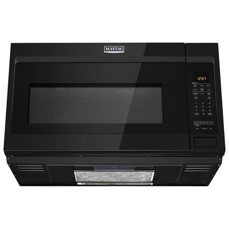 Maytag 30" 1.9 Cu. Ft. Over-the-Range Microwave with 10 Power Levels - Black, , hires