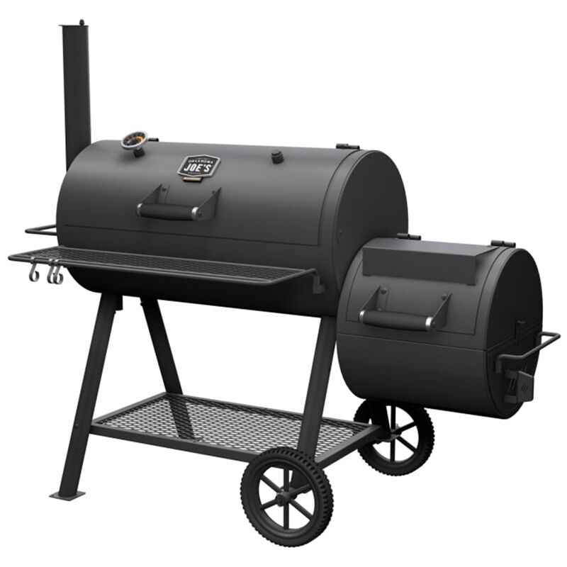 Oklahoma Joes by Charbroil Highland Offset Charcoal Grill - Black, , hires
