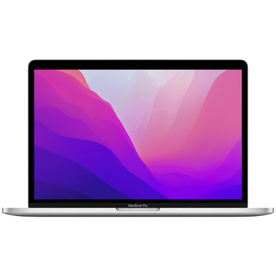 Apple MacBook Pro 13.3" (Mid 2022) Retina Display, Apple M2, 8GB RAM, 256GB 10-Core GPU, macOS - Silver | MNEP3LL/A