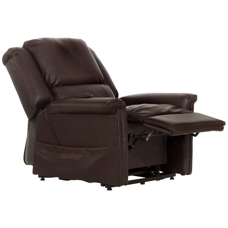 Catnapper Elsie Power Lift Lay Flat Recliner - Chocolate, , hires