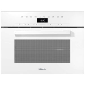 Miele VitroLine Series 24 in. 1.5 cu. ft. Electric Smart Wall Oven with Standard Convection - White, , hires