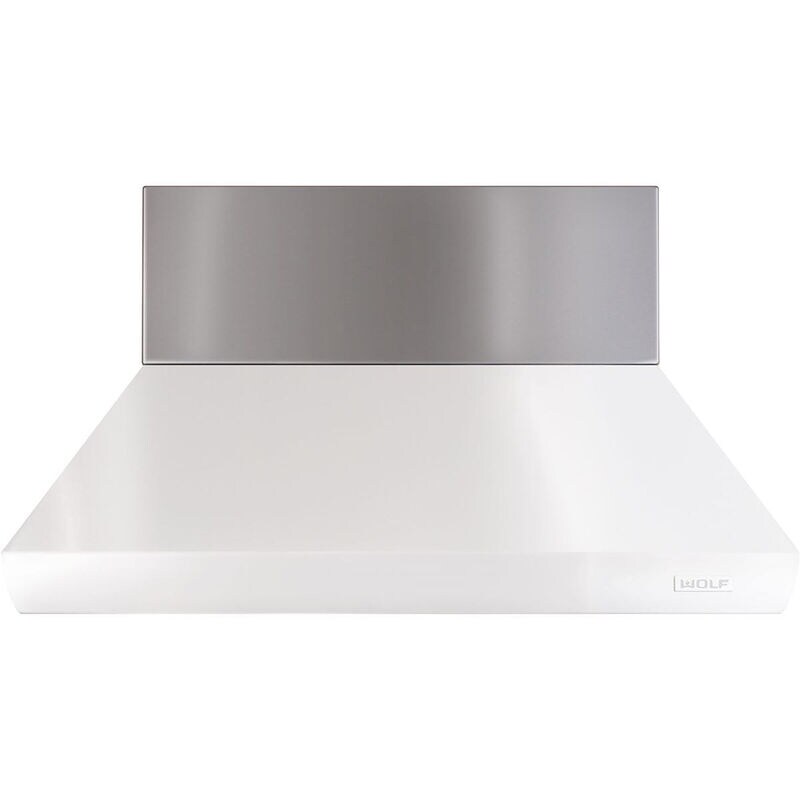 Wolf 6 in. Stainless Steel Duct Cover for 54 in. Pro Island Chimney Hoods - Stainless Steel, , hires