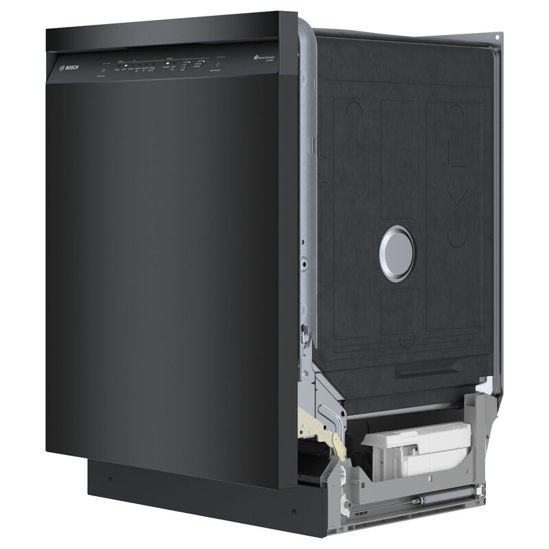 Bosch 300 Series 24 in. Front Control Smart Dishwasher with 48 dBa Sound Level & PureDry - Black, , hires