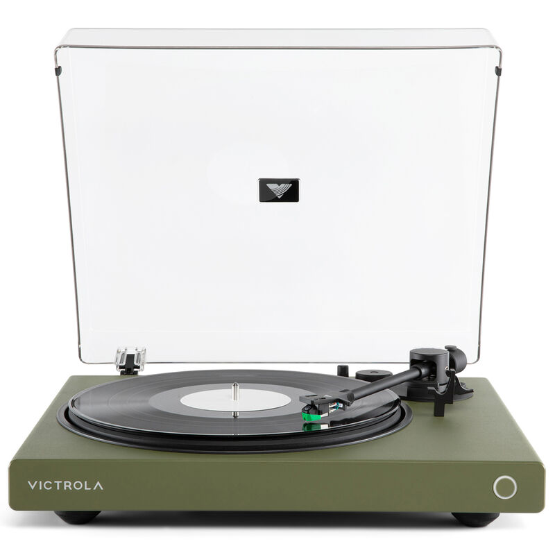 Victrola Wave Bluetooth Turntable with Auracast - Green, , hires