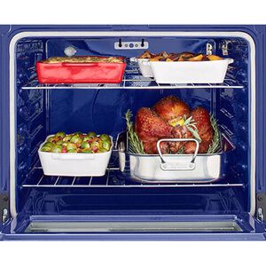 LG 30 in. 6.3 cu. ft. Smart Electric Range with Radiant Burners - Stainless Steel, , hires