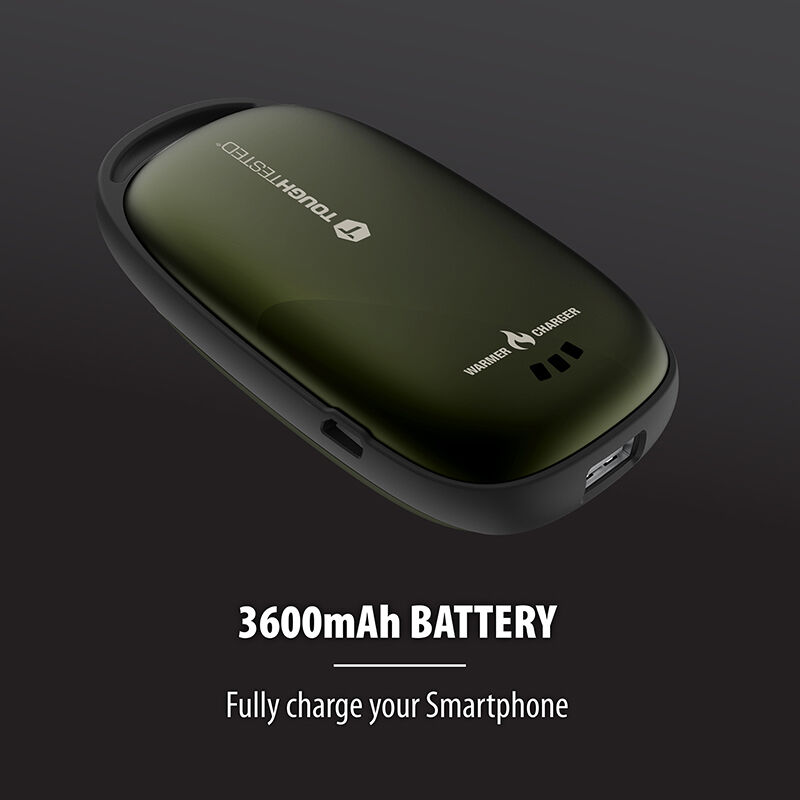 Tough Tested Hand Warmer/Fast Phone Charger 3600mah, , hires