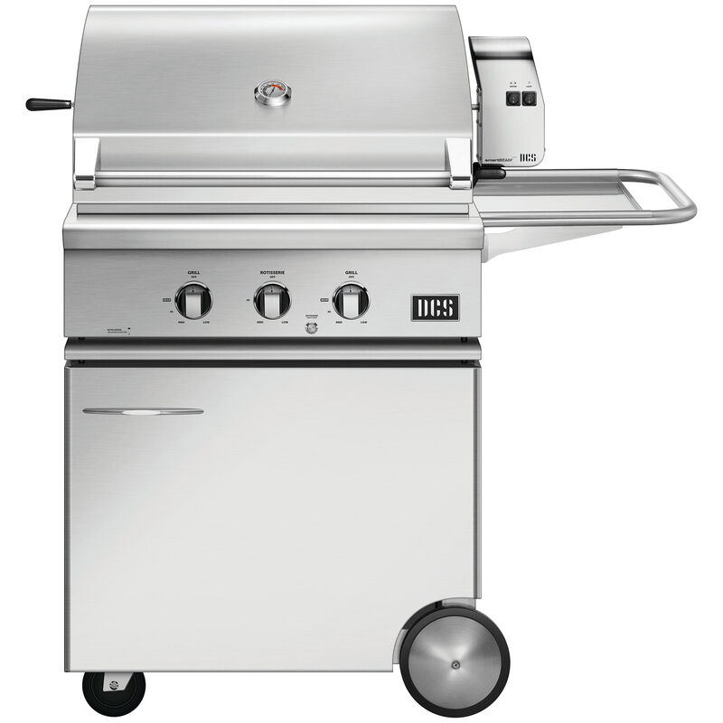 DCS Series 7 30 in. 2-Burner Built-In Natural Gas Grill with Rotisserie - Stainless Steel, , hires