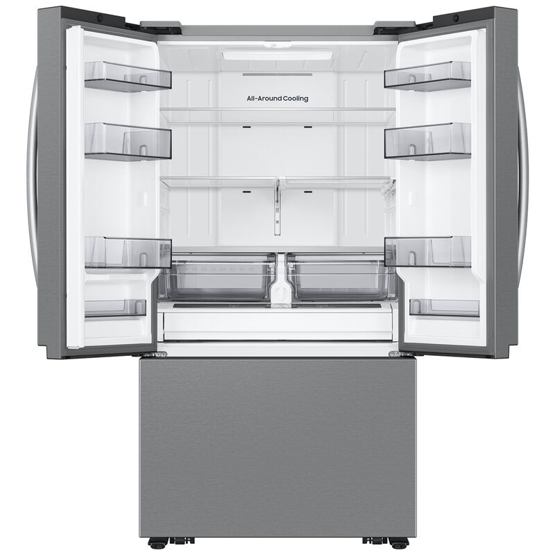 Samsung Bespoke 36 in. 31.5 cu. ft. Smart French Door Refrigerator with Ice Maker - Fingerprint Resistant Stainless Steel, , hires