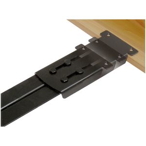 Knickerbocker Adjustable (F,Q,K,CK) Center Support/Replacement Slat System - Black, , hires