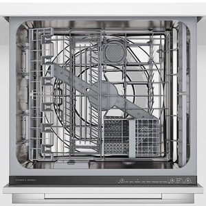 Fisher & Paykel Series 11 24 in. Smart Double Drawer with Top Control & 44 dBa Sound Level - Custom Panel Ready, , hires