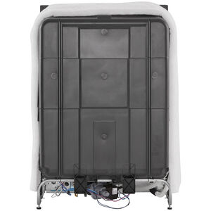 Whirlpool 24 in. Top Control Dishwasher with 51 dBa Sound Level & 3rd-Rack - Fingerprint Resistant Stainless, , hires