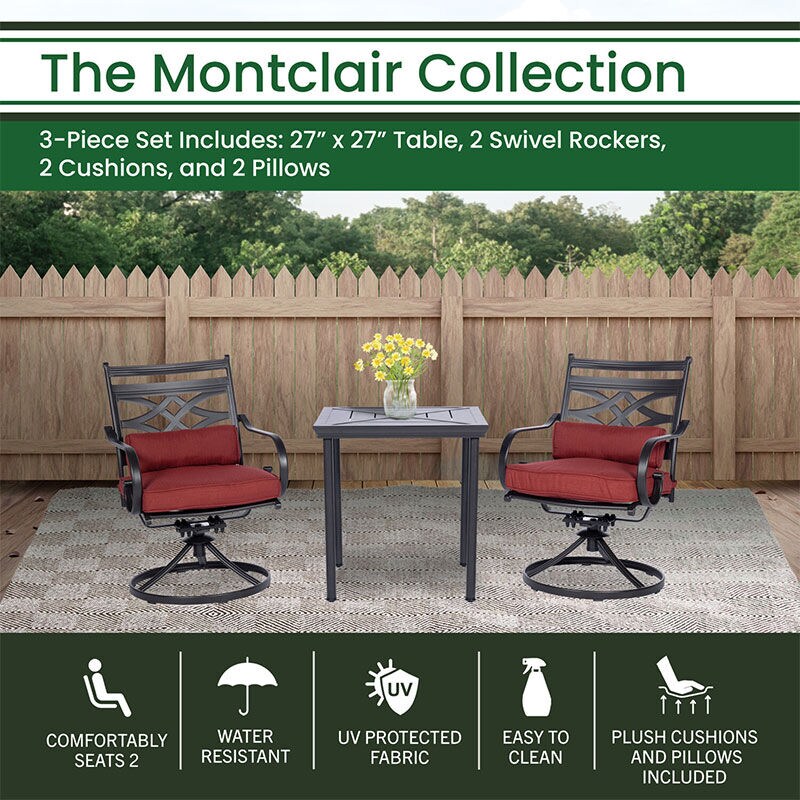 Montclair 5 piece patio set best sale