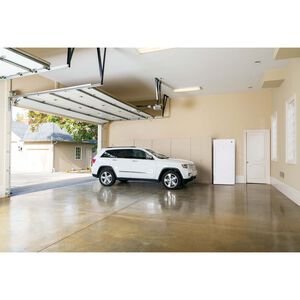 GE 28 in. 14.1 cu. ft. Garage-Ready Upright Freezer with Adjustable Shelves - White, , hires