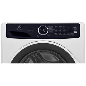 Electrolux 400 Series 27 in. 4.5 cu. ft. Stackable Front Load Washer with LuxCare Wash, Sanitize & Steam Cycle - White, White, hires