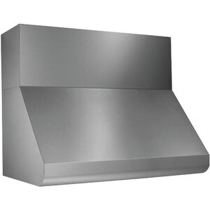 Broan E60 Series 42 in. Canopy Pro Style Range Hood with 1290 CFM, Convertible Venting & 2 Halogen Lights - Stainless Steel, , hires