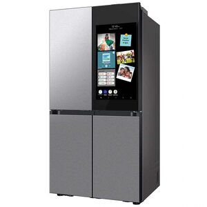 Samsung Bespoke 36 in. 28.6 cu. ft. Smart 4-Door French Door Refrigerator with Internal Water Dispenser - Fingerprint Resistant Stainless, Fingerprint Resistant Stainless, hires