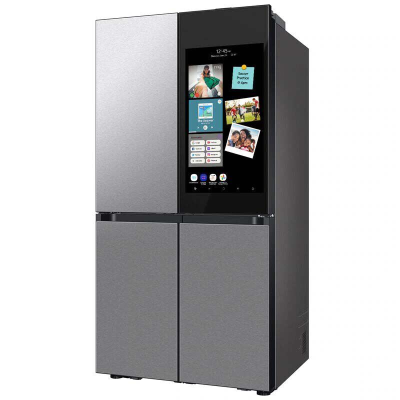 Samsung Bespoke 36 in. 28.6 cu. ft. Smart 4-Door French Door Refrigerator with Internal Water Dispenser - Fingerprint Resistant Stainless, Fingerprint Resistant Stainless, hires