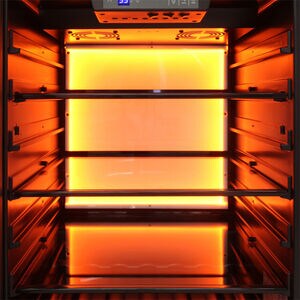 Vinotemp 24 in. Built-In/Freestanding 5.3 cu. ft. Compact Beverage Centers with Adjustable Shelves & Digital Control - Black, , hires