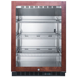 Summit 24 in. 5.0 cu. ft. Built-In Beverage Center with Adjustable Shelves & Digital Control - Custom Panel Ready, , hires