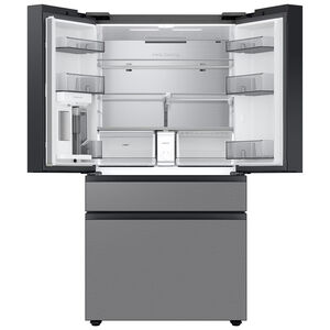Samsung Bespoke 36 in. 22.9 cu. ft. Smart Counter Depth 4-Door French Door Refrigerator with Internal Water Autofill Pitcher & Beverage Center - Fingerprint Resistant Stainless Steel, , hires