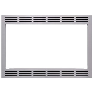 Panasonic 27 in. Trim Kit for Microwaves - Stainless Steel, , hires
