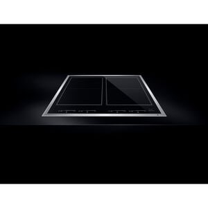 JennAir Lustre Stainless 24 in. 4-Burner Induction Cooktop with Simmer Burner & Power Burner - Stainless Steel, , hires