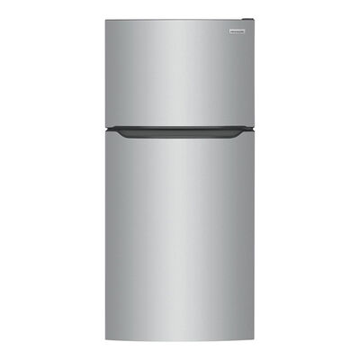 Frigidaire 30 in. 18.3 cu. ft. Energy Star Garage-Ready Top Freezer Refrigerator - Stainless Steel | FFHT1835VS