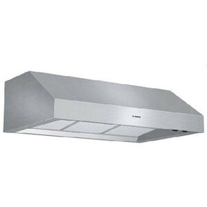 Bosch 800 Series 36 in. Canopy Pro Style Range Hood with 2 Speed Settings, 600 CFM, Convertible Venting & 2 Incandescent Light - Stainless Steel, , hires