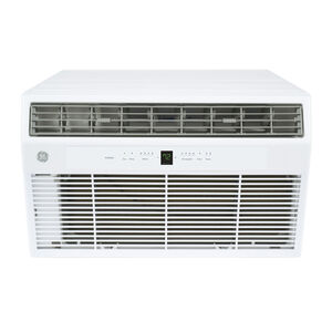 GE 12,000 BTU 220V Through-the-Wall Air Conditioner with 3 Fan Speeds, Sleep Mode & Remote Control - White, , hires