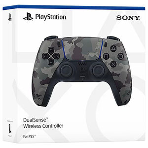 Sony - PlayStation 5 - DualSense Wireless Controller - Gray Camouflage, , hires