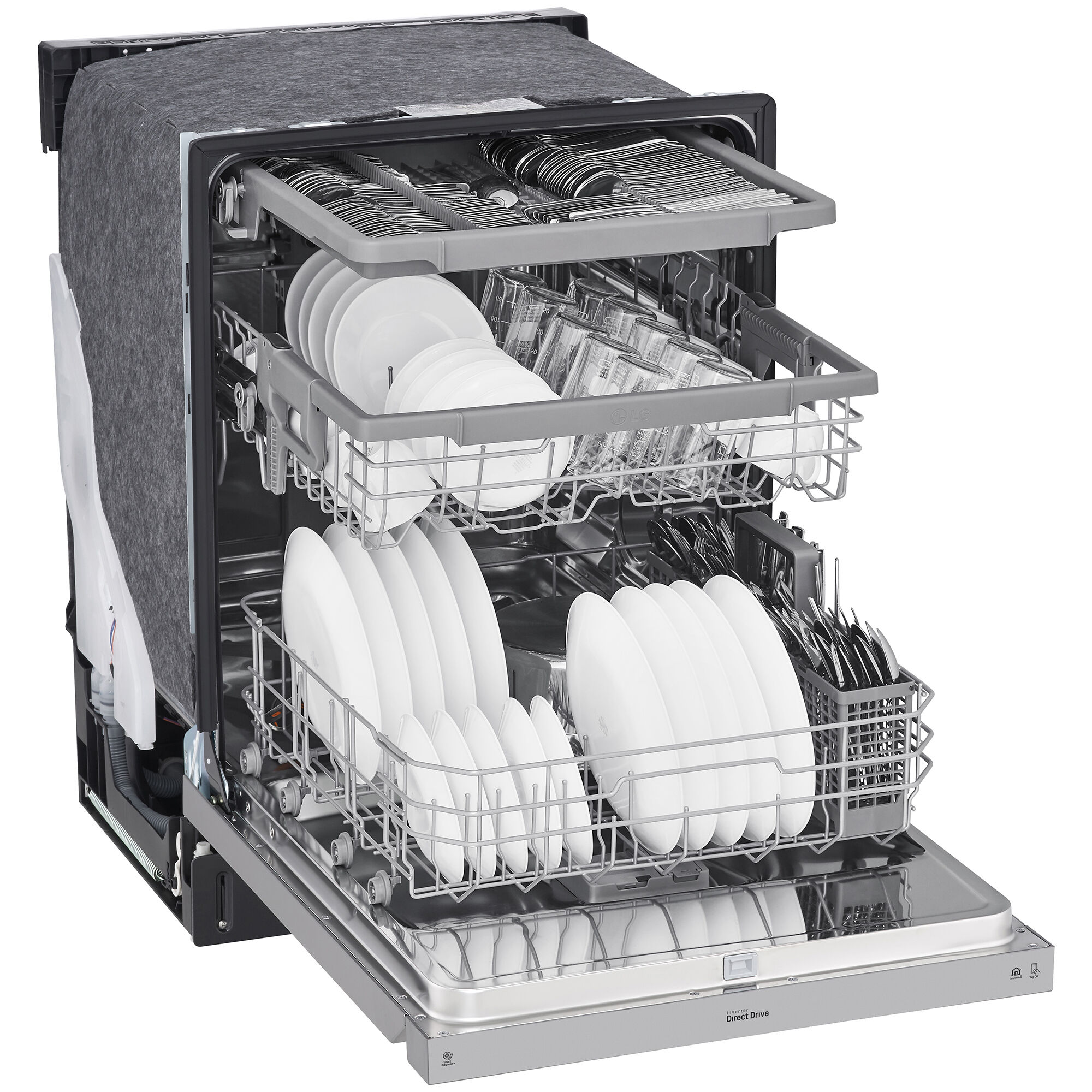 Lg store dishwasher trays
