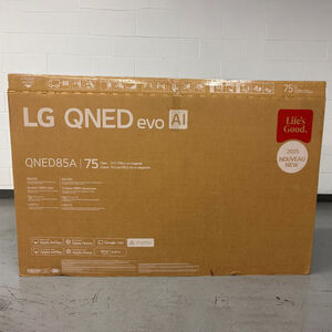 LG - 75" Class QNED85A Series QNED Mini-LED 4K UHD Smart webOS TV (Open Box Good Condition), , hires