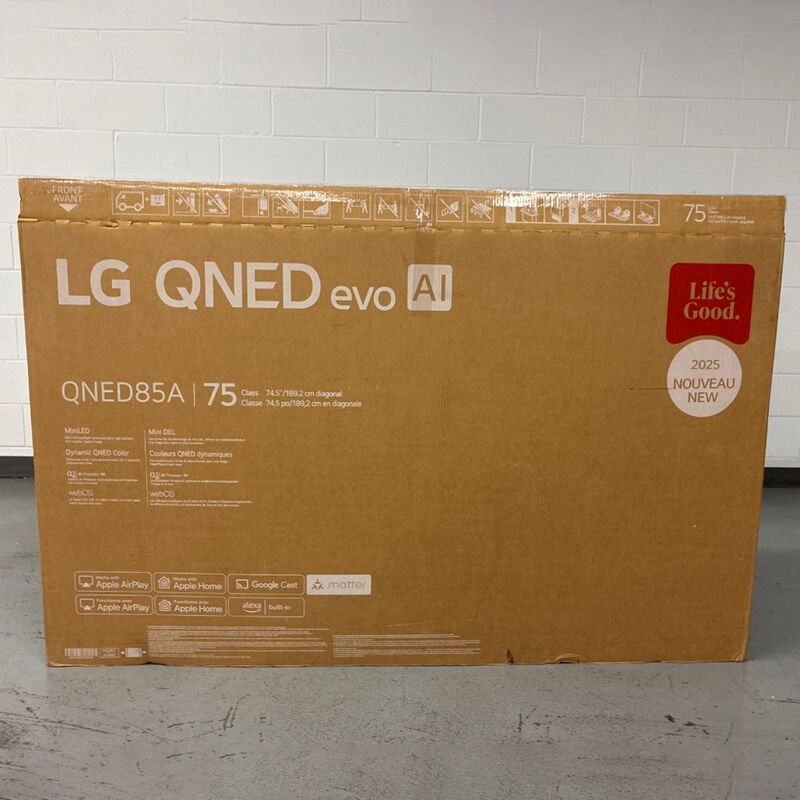 LG - 75" Class QNED85A Series QNED Mini-LED 4K UHD Smart webOS TV (Open Box Good Condition), , hires