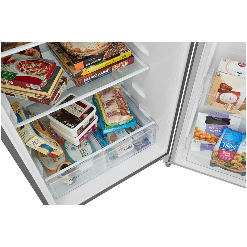 Frigidaire 30 in. 21.0 cu. ft. Garage-Ready Upright Freezer with Adjustable Shelves - Fingerprint Resistant Stainless, , hires