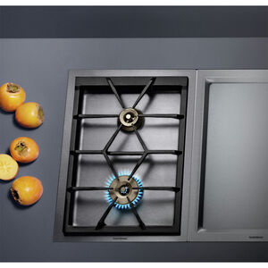 Gaggenau Vario 400 Series 15 in. 2-Burner Natural Gas Cooktop with Simmer Burner - Stainless Steel, , hires