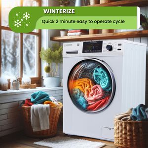 Equator 24 in. 1.9 cu. ft. Electric Front Load All-in-One Laundry Center with Sanitize Cycle & Sensor Dry - White, White, hires