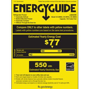 Liebherr 36 in. 19.5 cu. ft. Counter Depth 4-Door French Door Refrigerator with Ice Maker - Stainless Steel, , hires