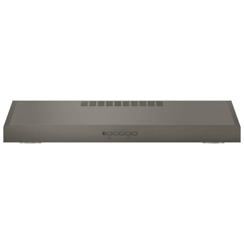 GE 30 in. Convertible Standard Style Range Hood with 310 CFM, 4 Fan Speeds & 2 Halogen Lights - Slate, , hires