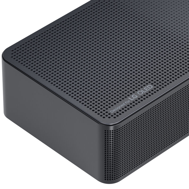 LG 3.1. 3 Channel Dolby Atmos Smart Sound Bar with Bluetooth & Wireless Subwoofer - Black, , hires